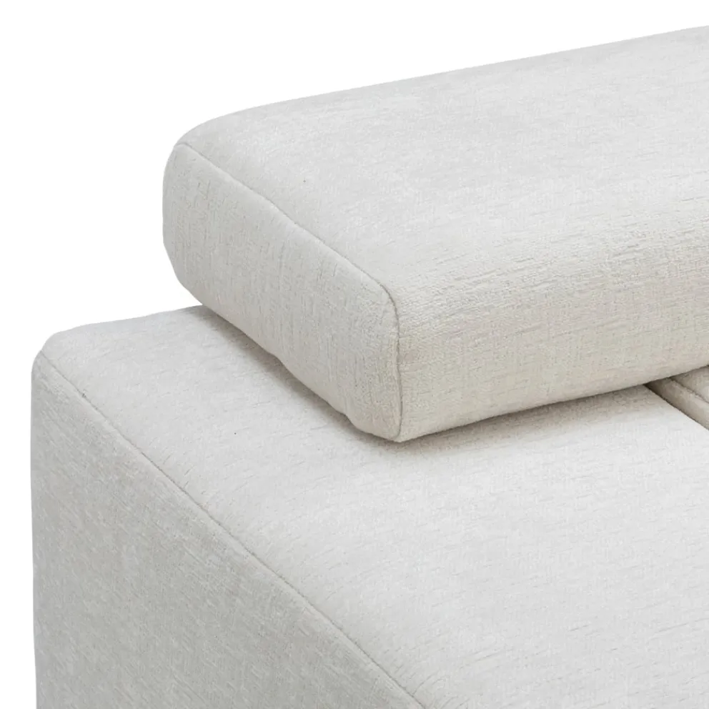 Beldomo Style Ecksofa Spliff-S off-white Hot