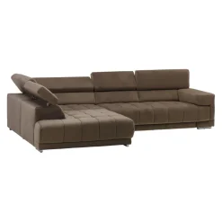 Beldomo Style Ecksofa Spliff-S Kat. 2, Salsa stone New