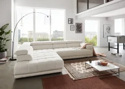 Beldomo Style Ecksofa Spliff-S off-white Hot