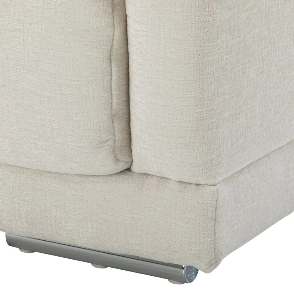Beldomo Style Ecksofa Spliff-S off-white Hot