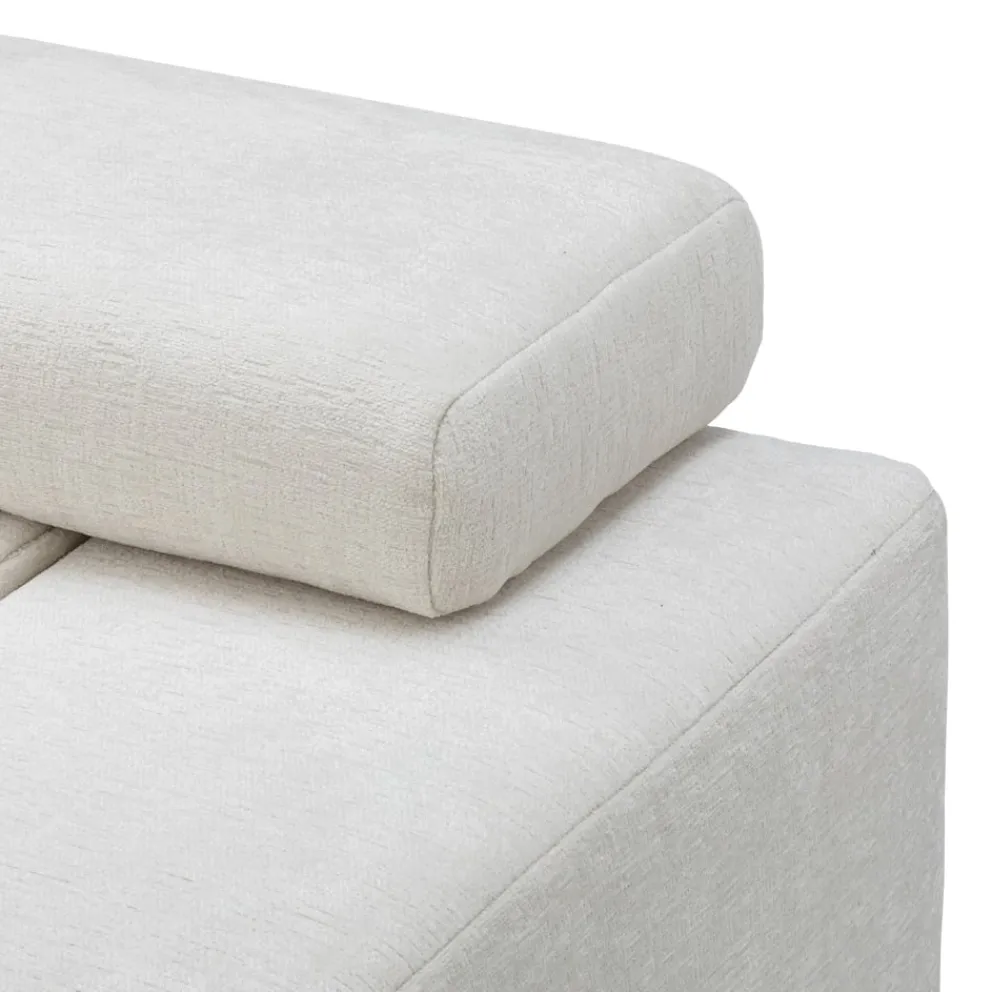 Beldomo Style Ecksofa Spliff-S off-white Hot