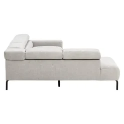 Hom'In Ecksofa Spring hellgrau Best