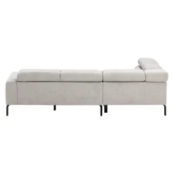 Hom'In Ecksofa Spring hellgrau Best