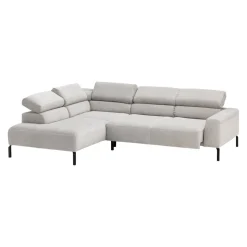 Hom'In Ecksofa Spring hellgrau Best