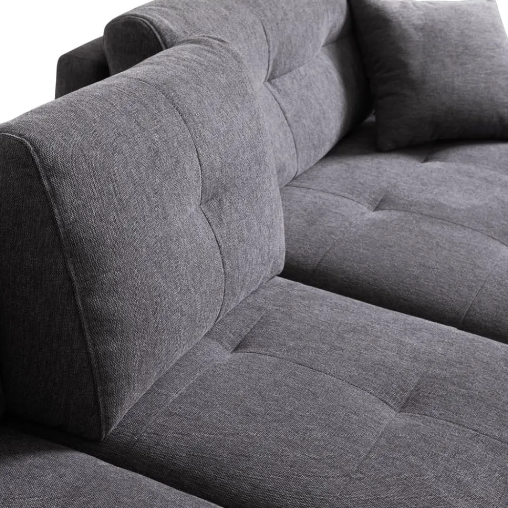 Hom'In Ecksofa Tanika anthrazit Hot