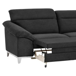 Livetastic Ecksofa Teresa 1S, Boston F002 black Clearance