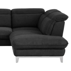 Livetastic Ecksofa Teresa 1S, Boston F002 black Clearance
