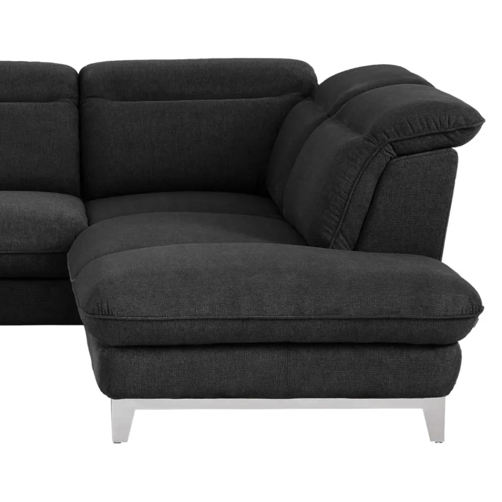 Livetastic Ecksofa Teresa 1S, Boston F002 black Clearance
