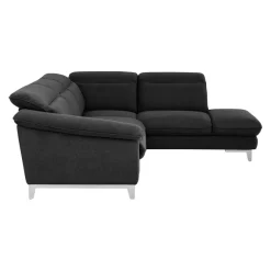 Livetastic Ecksofa Teresa 1S, Boston F002 black Clearance