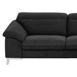Livetastic Ecksofa Teresa 1S, Boston F002 black Clearance