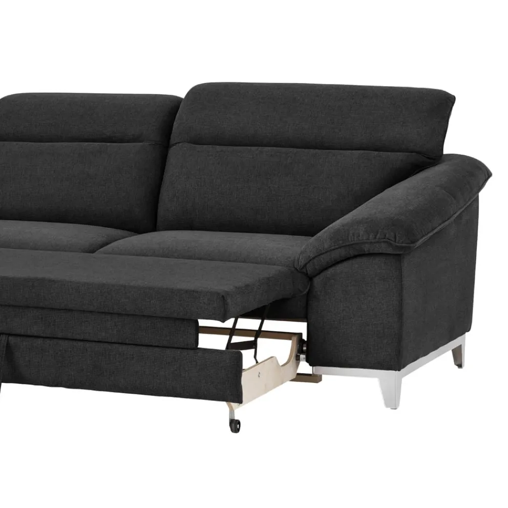 Livetastic Ecksofa Teresa 1S, Boston F002 black Outlet