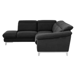Livetastic Ecksofa Teresa 1S, Boston F002 black Outlet