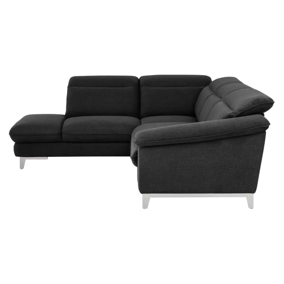 Livetastic Ecksofa Teresa 1S, Boston F002 black Outlet