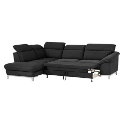 Livetastic Ecksofa Teresa 1S, Boston F002 black Outlet
