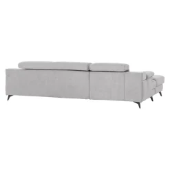 Livetastic Ecksofa Titus silber Discount