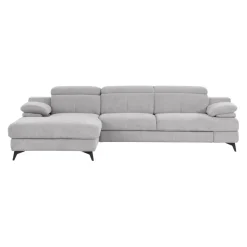 Livetastic Ecksofa Titus silber Discount