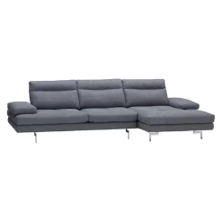Calia Italia Ecksofa Toby-Wing grau Online