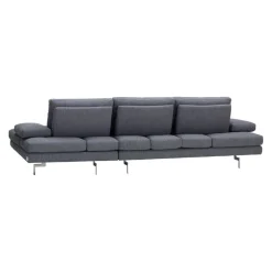Calia Italia Ecksofa Toby-Wing grau Online