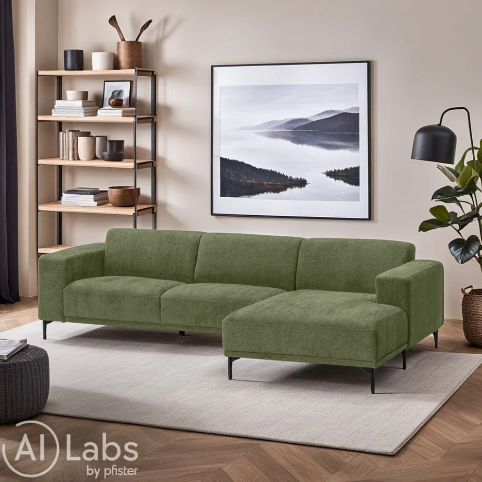 edy&liv Ecksofa Umberto oliv Discount