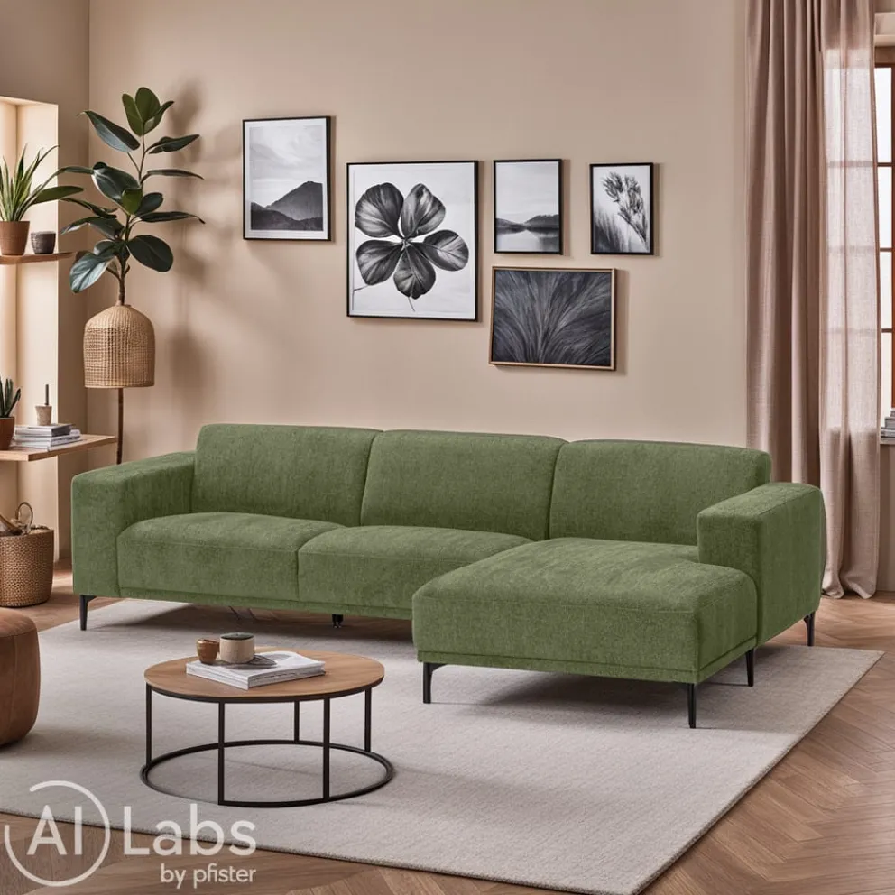 edy&liv Ecksofa Umberto oliv Discount