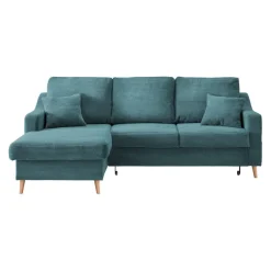 Livetastic Ecksofa Valentina petrol Best