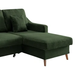 Livetastic Ecksofa Valentina moosgrün Clearance