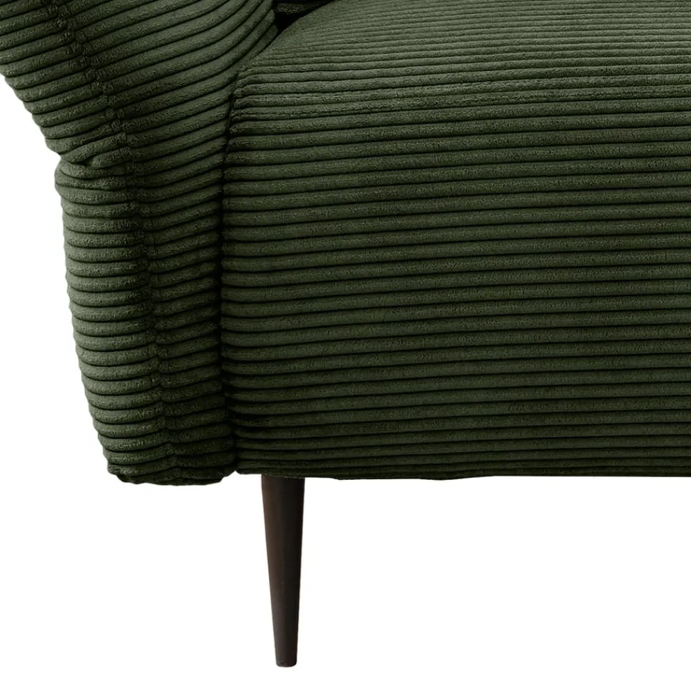 Livetastic Ecksofa Vanilla moosgrün Hot
