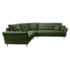 Livetastic Ecksofa Vanilla moosgrün Hot