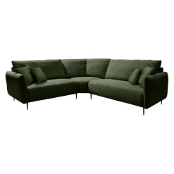 Livetastic Ecksofa Vanilla moosgrün Hot