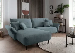 Livetastic Ecksofa Vanilla petrol Sale