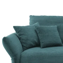 Livetastic Ecksofa Vanilla petrol Outlet