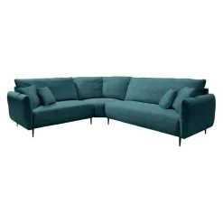 Livetastic Ecksofa Vanilla petrol Outlet