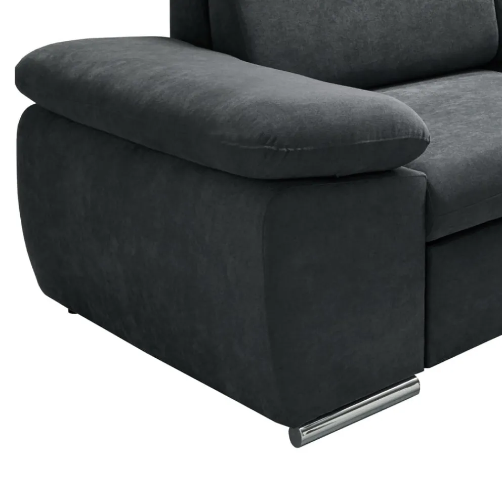 Livetastic Ecksofa Vasto anthrazit New