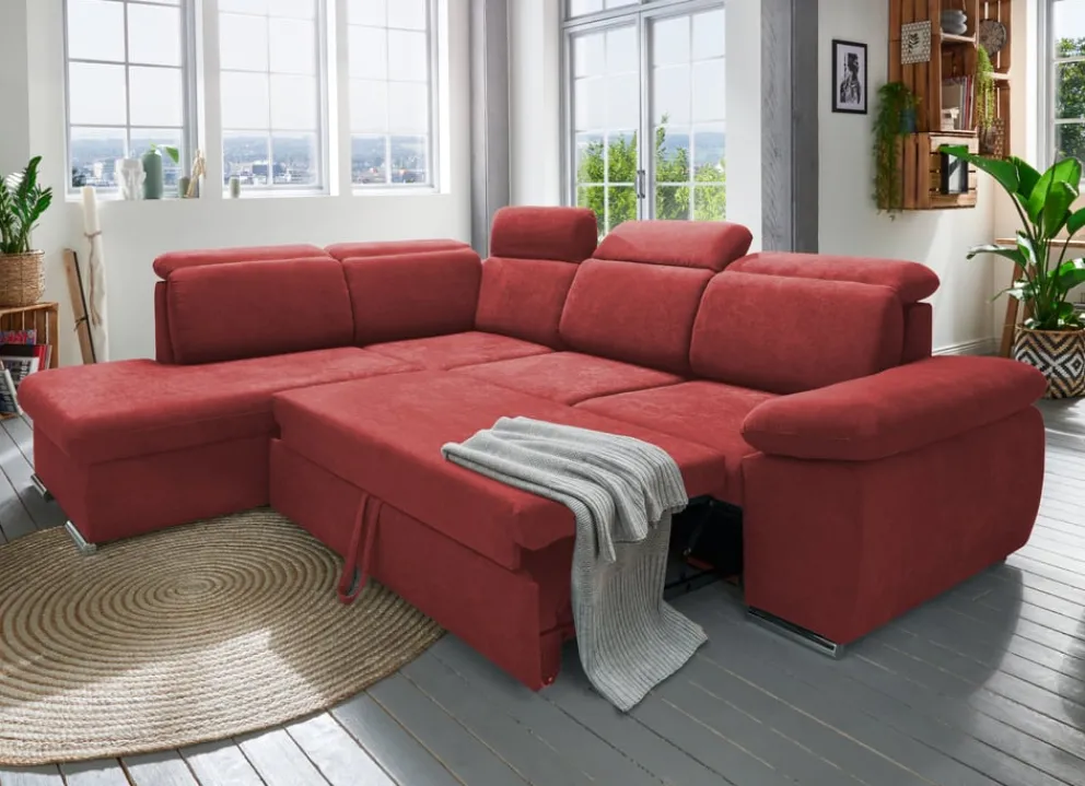 Livetastic Ecksofa Vasto rot Sale