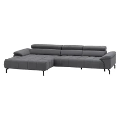 Beldomo Style Ecksofa Vegas-S Kat. 2, Calido grau Outlet