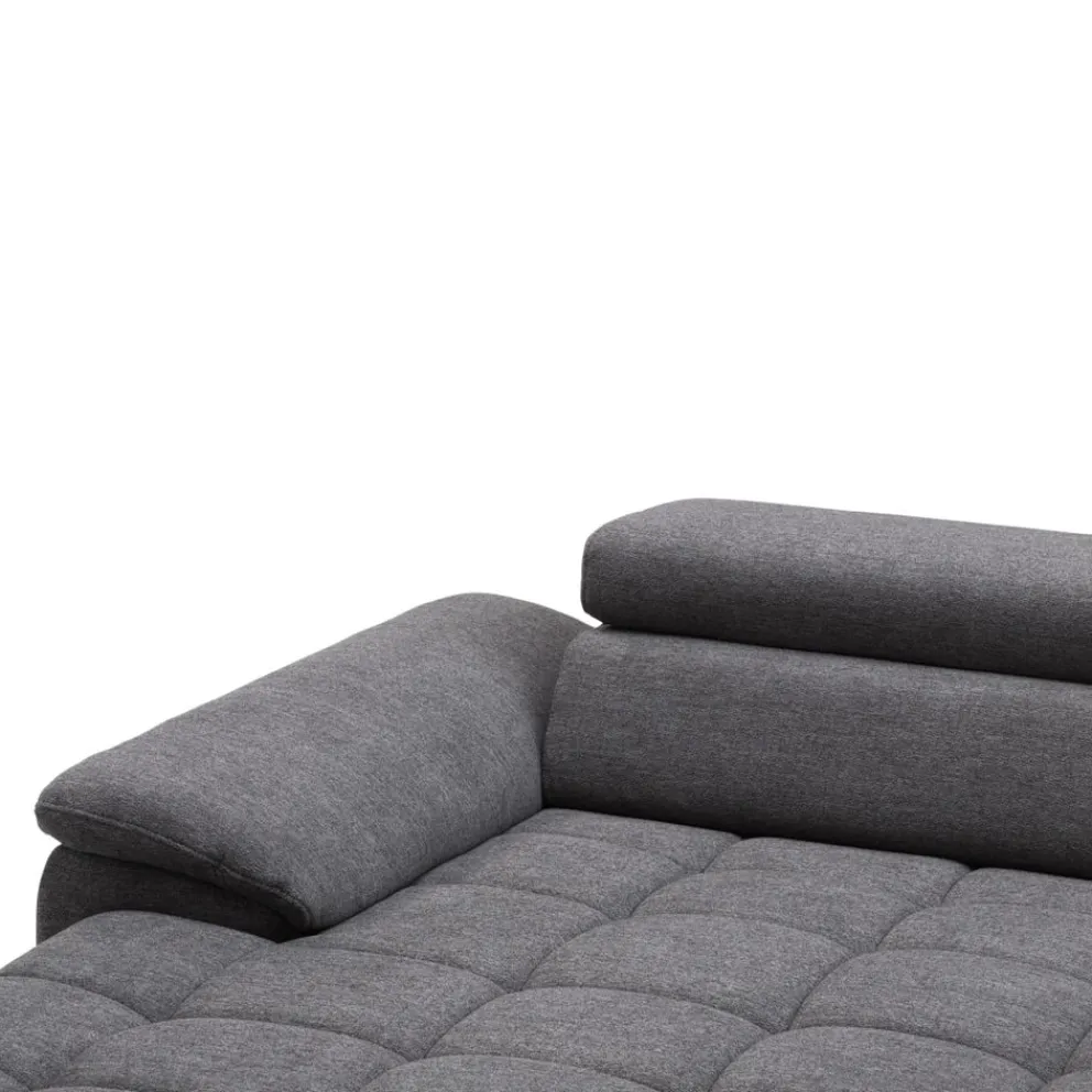 Beldomo Style Ecksofa Vegas-S Kat. 2, Calido grau Outlet