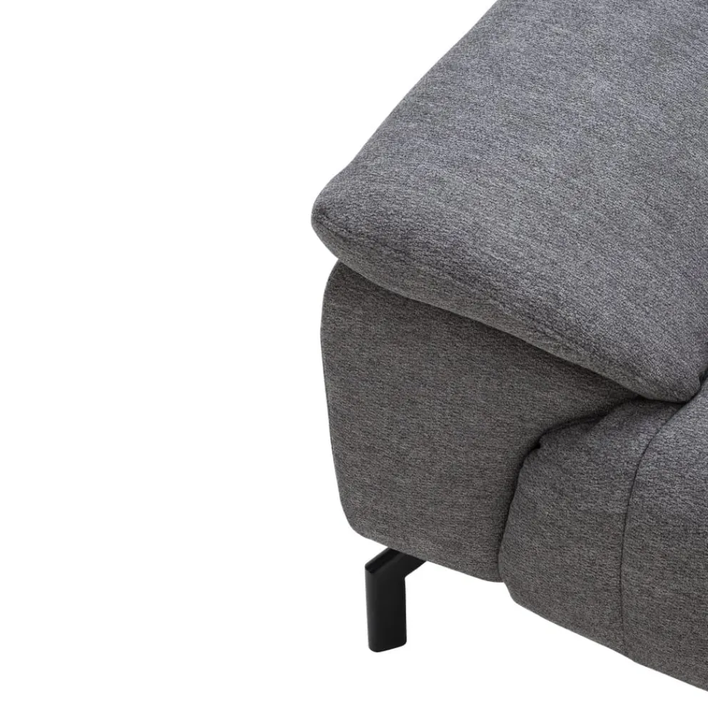Beldomo Style Ecksofa Vegas-S grau