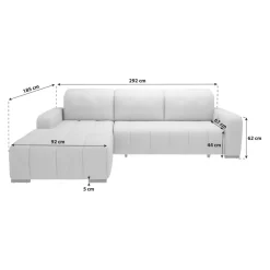 Livetastic Ecksofa Vicari beige Clearance