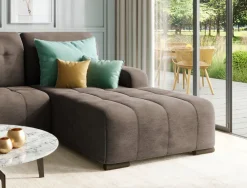 Livetastic Ecksofa Vicari dunkelbraun Hot