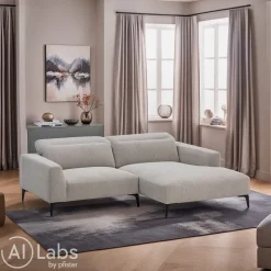 FLEXLUX Ecksofa Voluzzi off-white Online