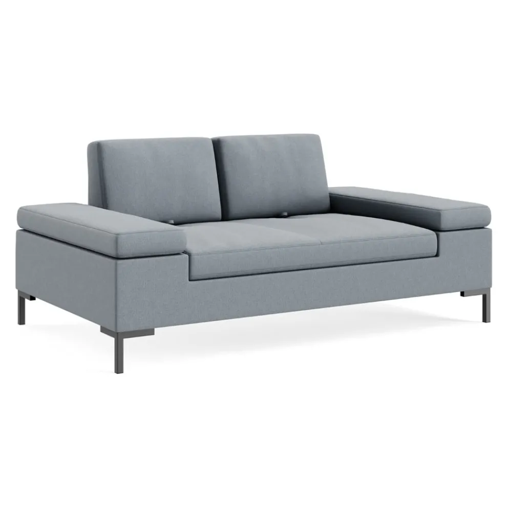 Hom'In Einzelsofa Baltimore Kat. 5, DPR 89 blue grey New