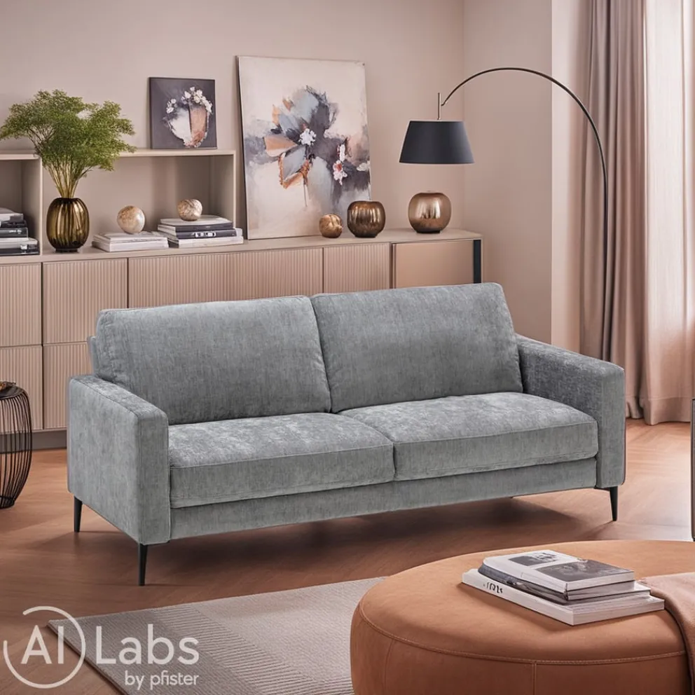 one Einzelsofa Brehm hellgrau Outlet
