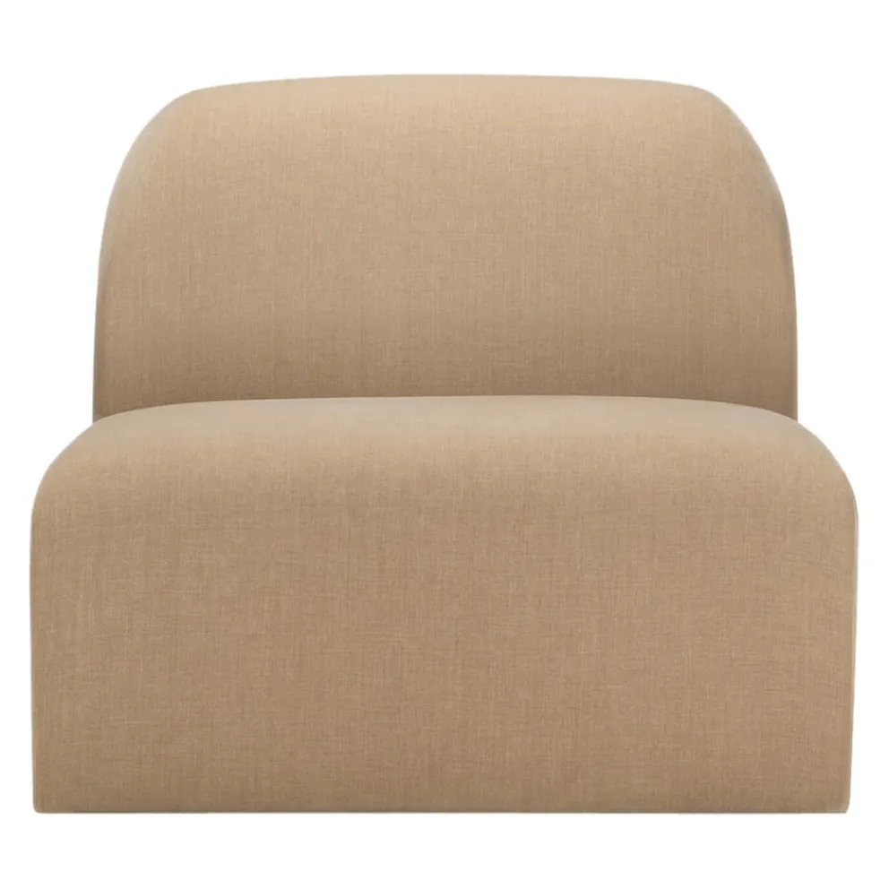 Ethnicraft Einzelsofa Bulky braun New