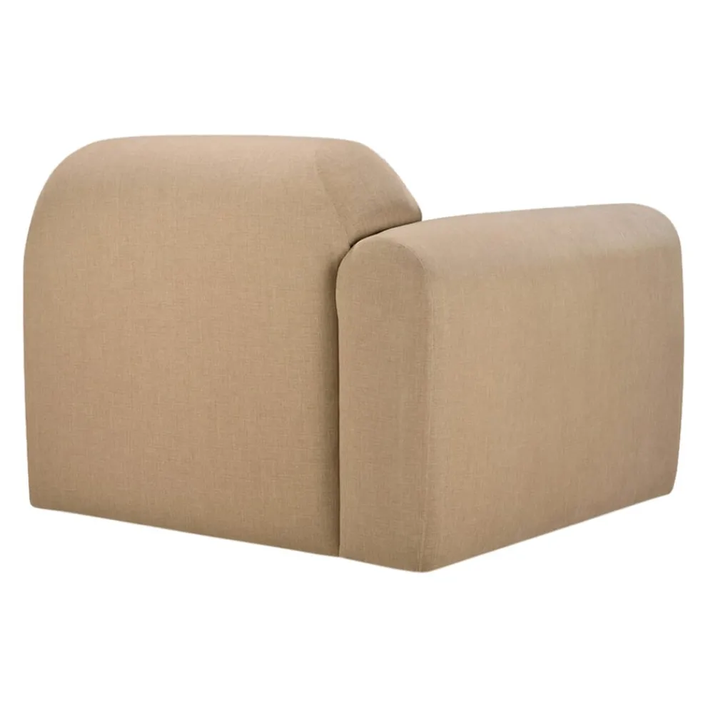 Ethnicraft Einzelsofa Bulky braun New