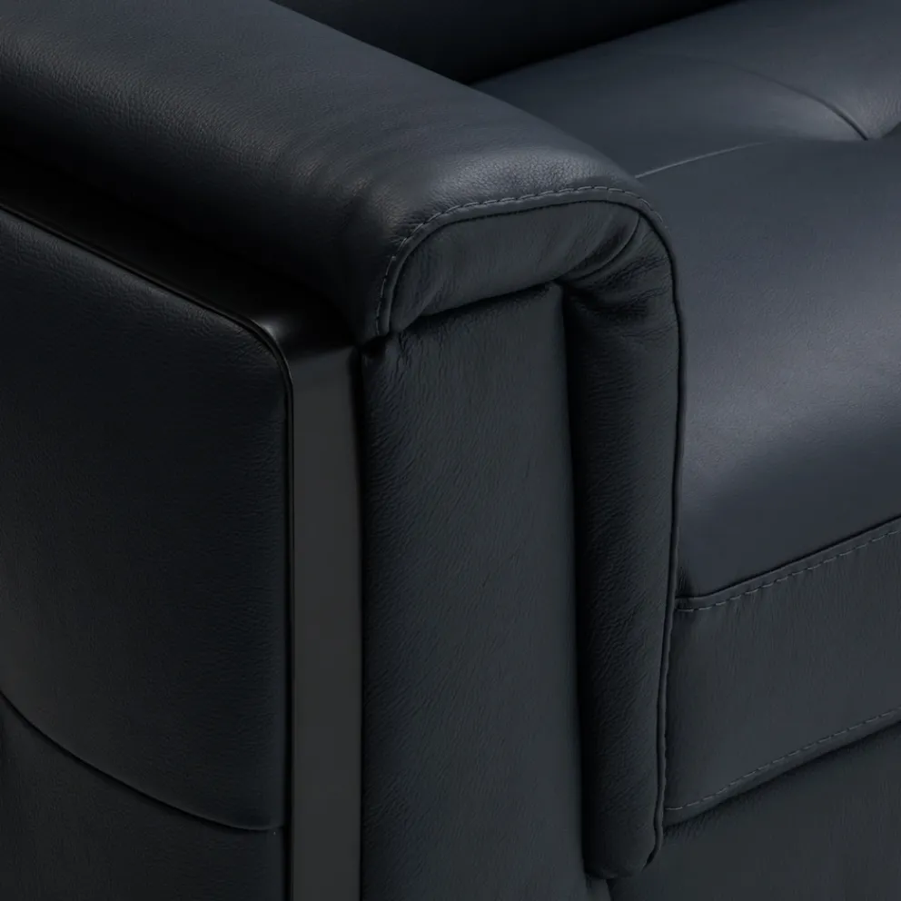 Edition Einzelsofa Caesar dunkelblau New