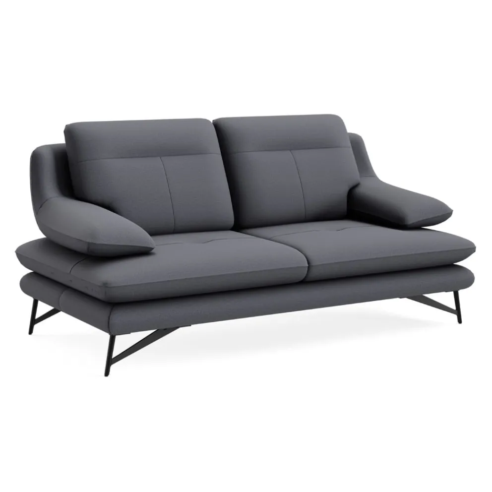 Calia Italia Einzelsofa Cezanne Kat. TC, MANHATTAN 601 antracite New