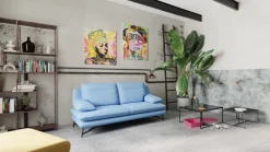 Calia Italia Einzelsofa Cezanne Kat. TB, BABY UNITO Z8009 707