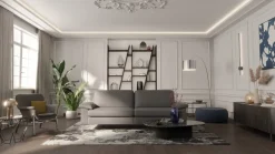 Johann Jakob Einzelsofa Classics Kat. D, Life Line Grey Clearance