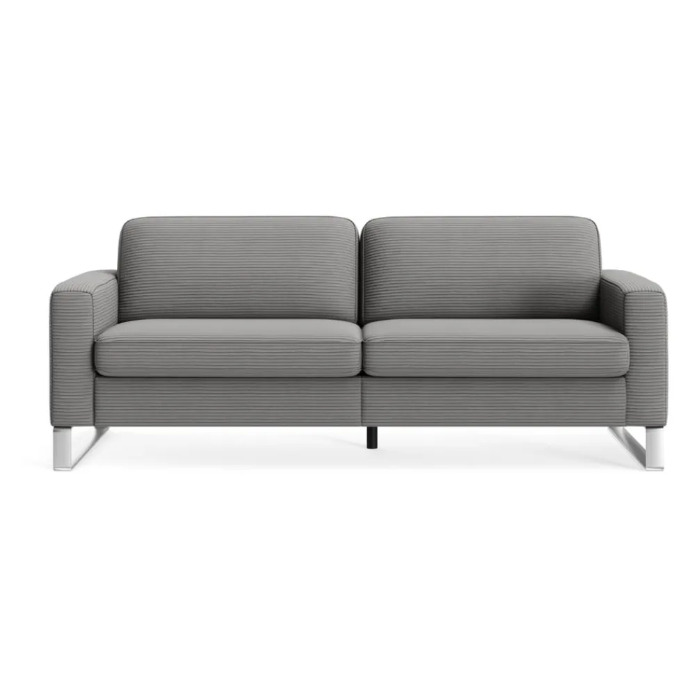 Johann Jakob Einzelsofa Classics Cord dark-grey Discount