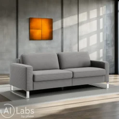 Johann Jakob Einzelsofa Classics Cord dark-grey Discount